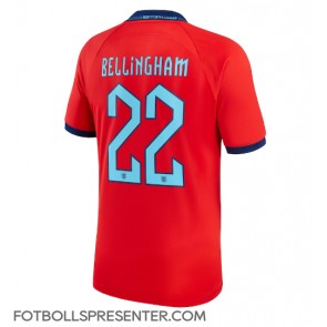 England Jude Bellingham #22 Borta Matchtröja VM 2022 Kortärmad